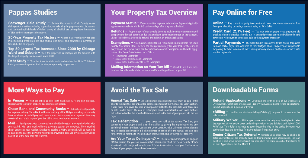 Pappas Studies Your Property Tax Overview Pay Online for Free