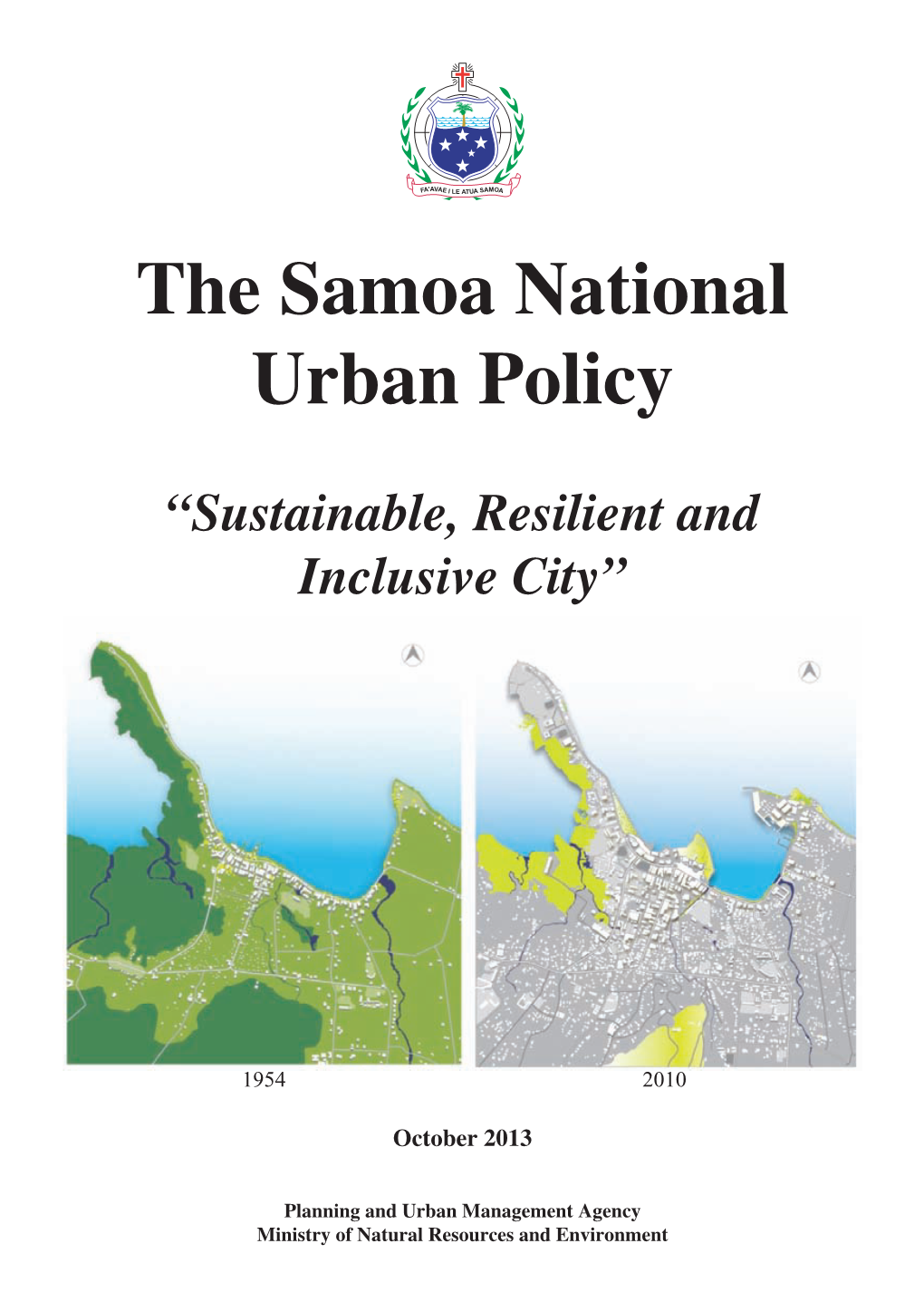 The Samoa National Urban Policy