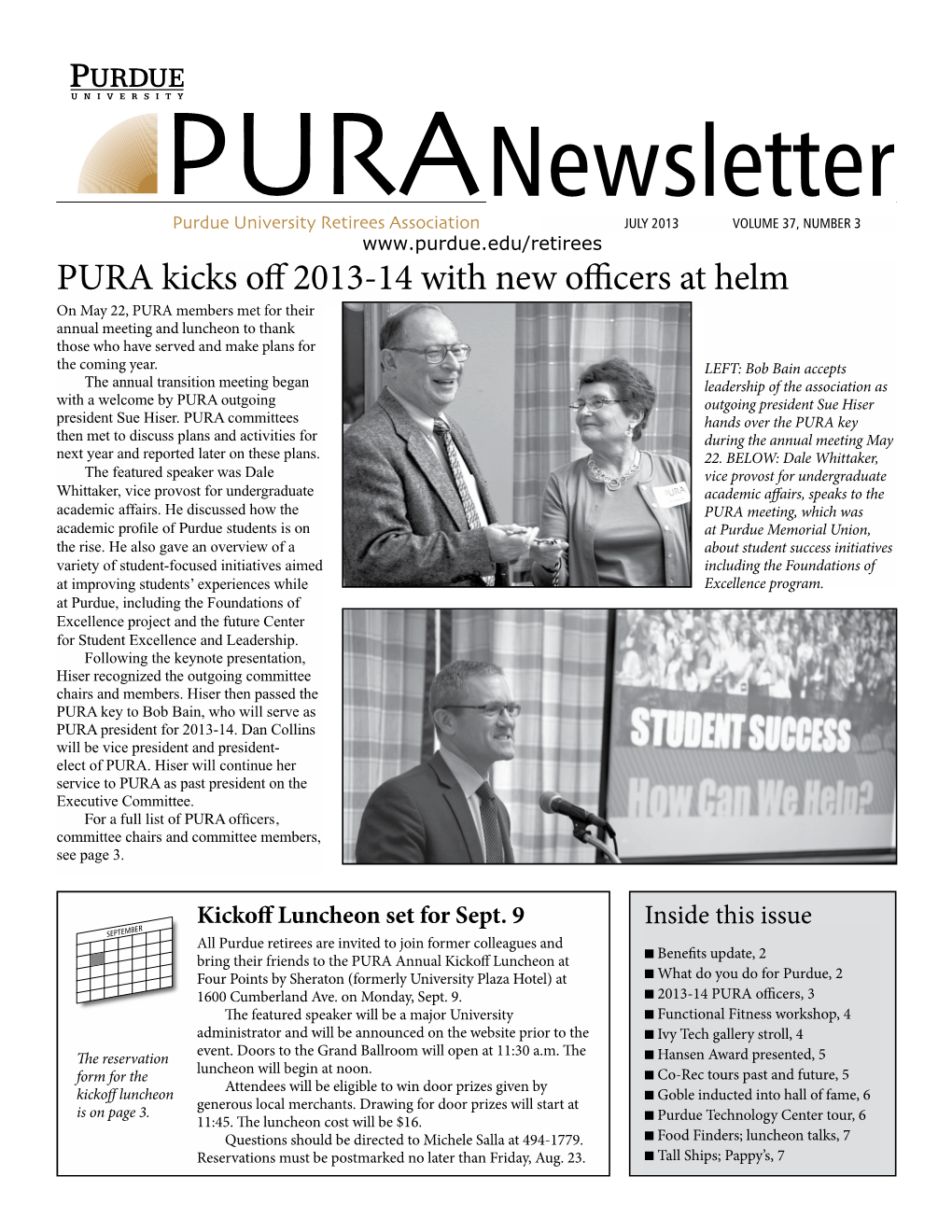 PURA Newsletter