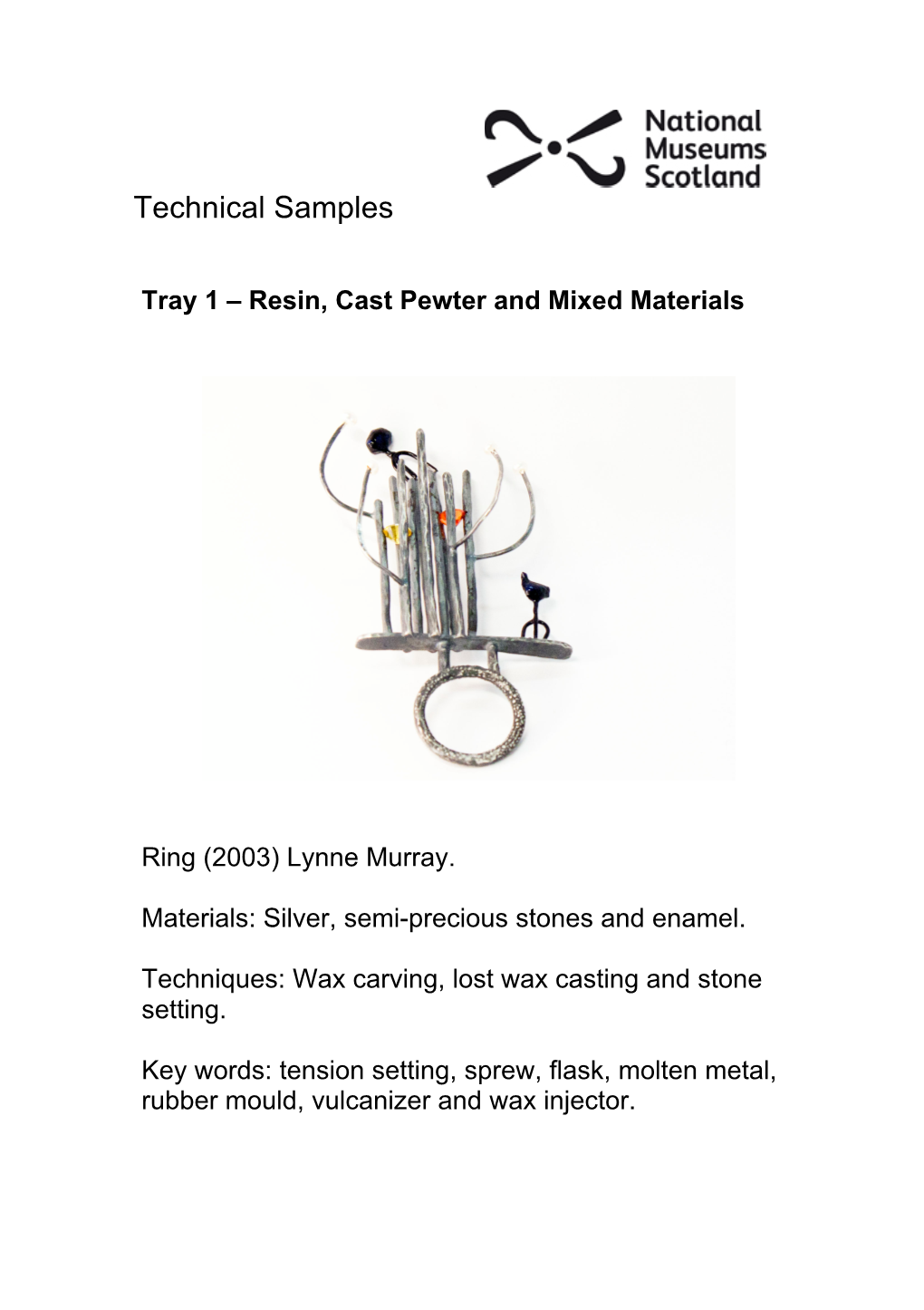 Technical Samples