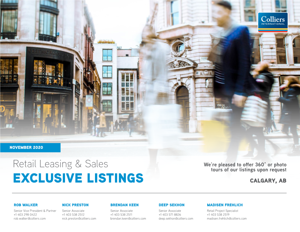 Colliers-Retail-Exclusive-Listings.Pdf