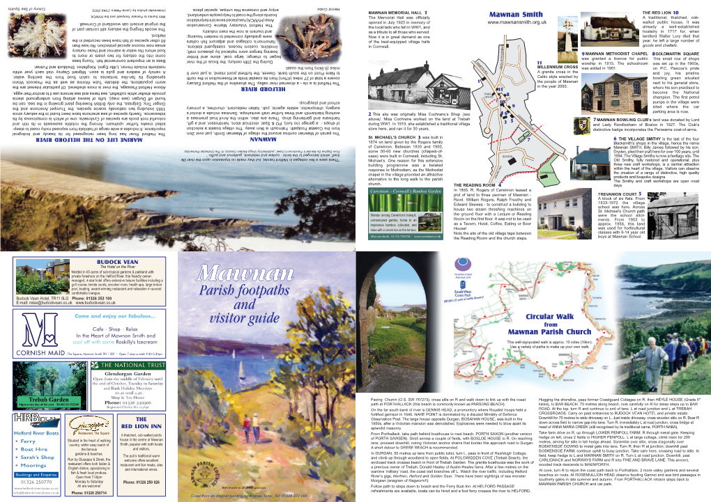 Mawnan Parish Footpaths and Visitor Guide