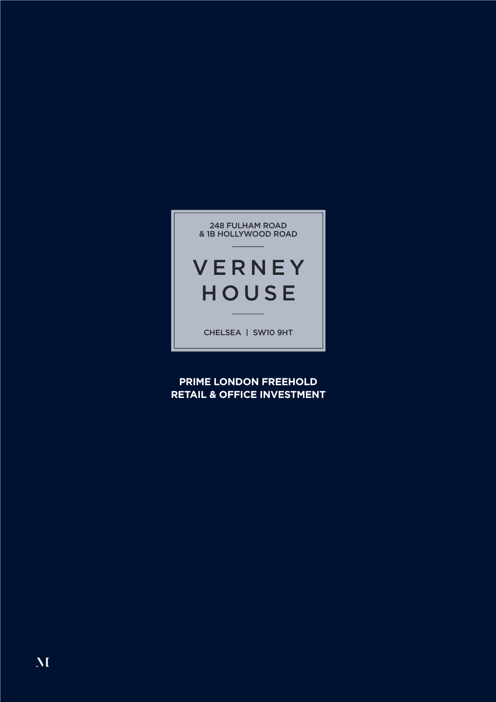 Verney House Investment Brochure V12.Indd