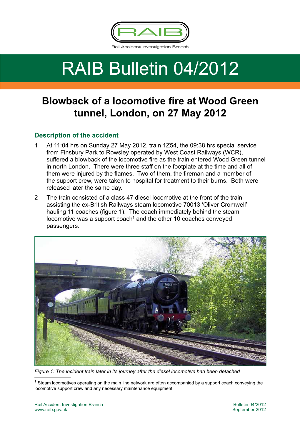 RAIB Bulletin 04/2012