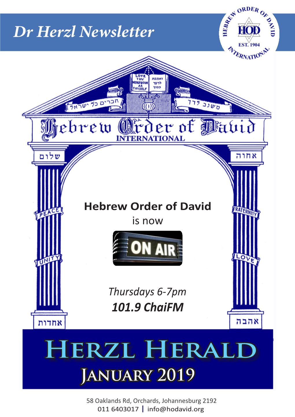 Herzl Herald 2019 Jan 19