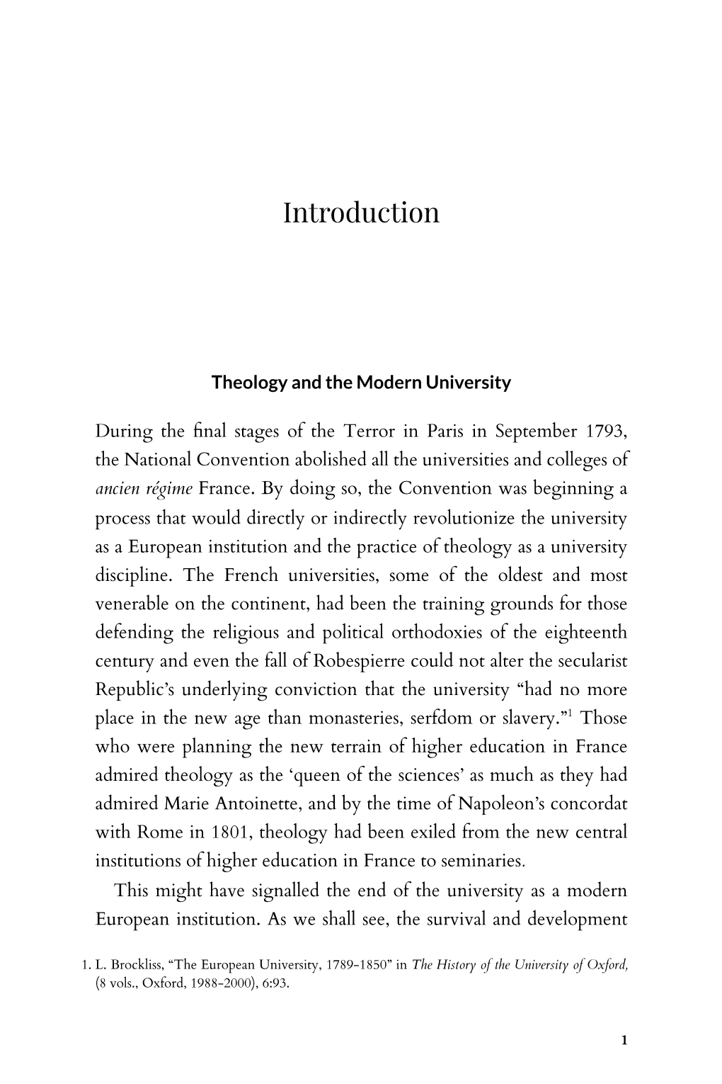 The Making of Modern English Theology