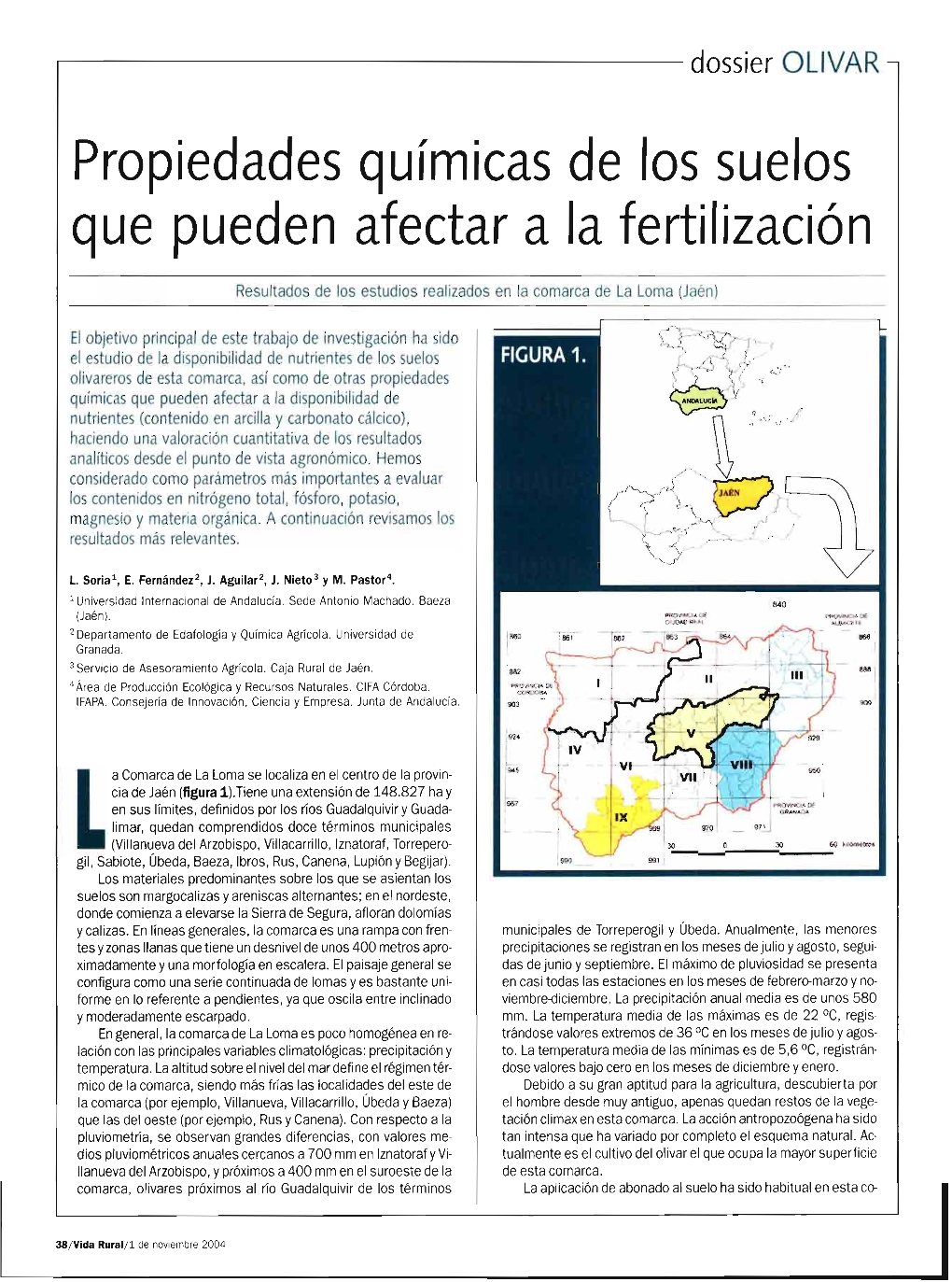 Revista Vida Rural, ISSN: 1133-8938