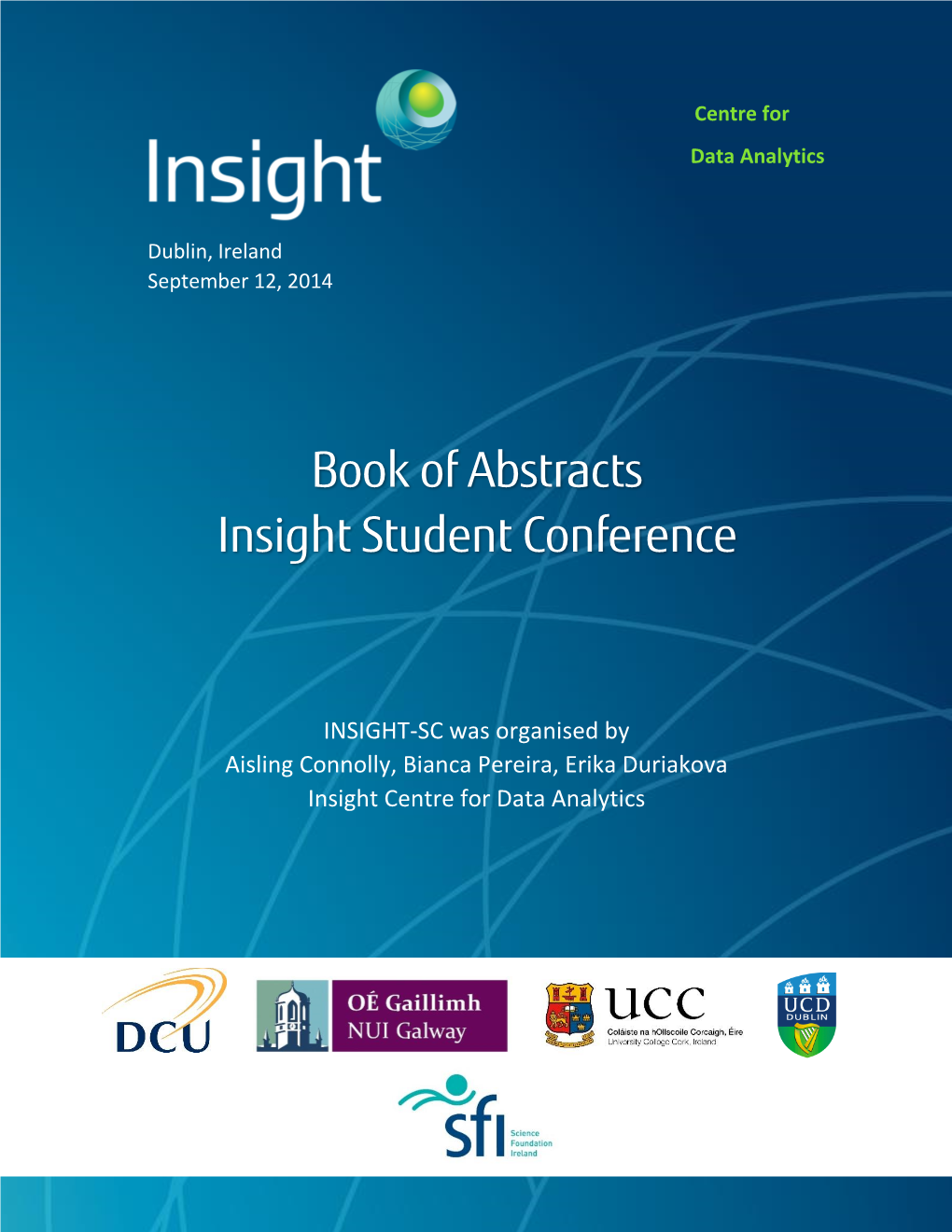 INSIGHT-SC-2014 Book of Abstracts