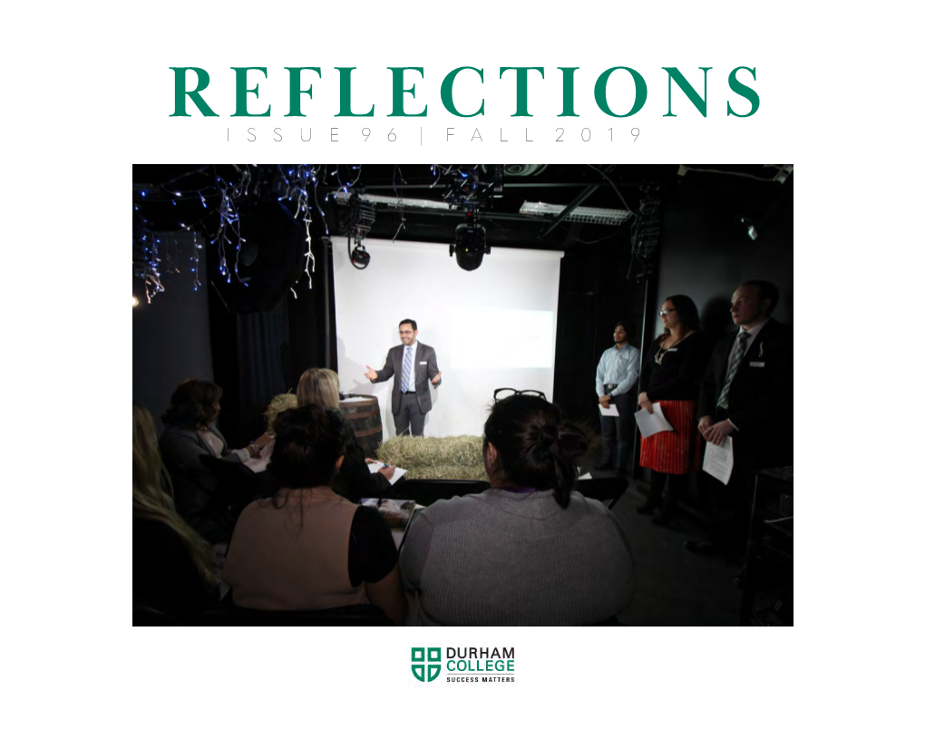 Reflections Issue 96 | Fall 2019 Contents