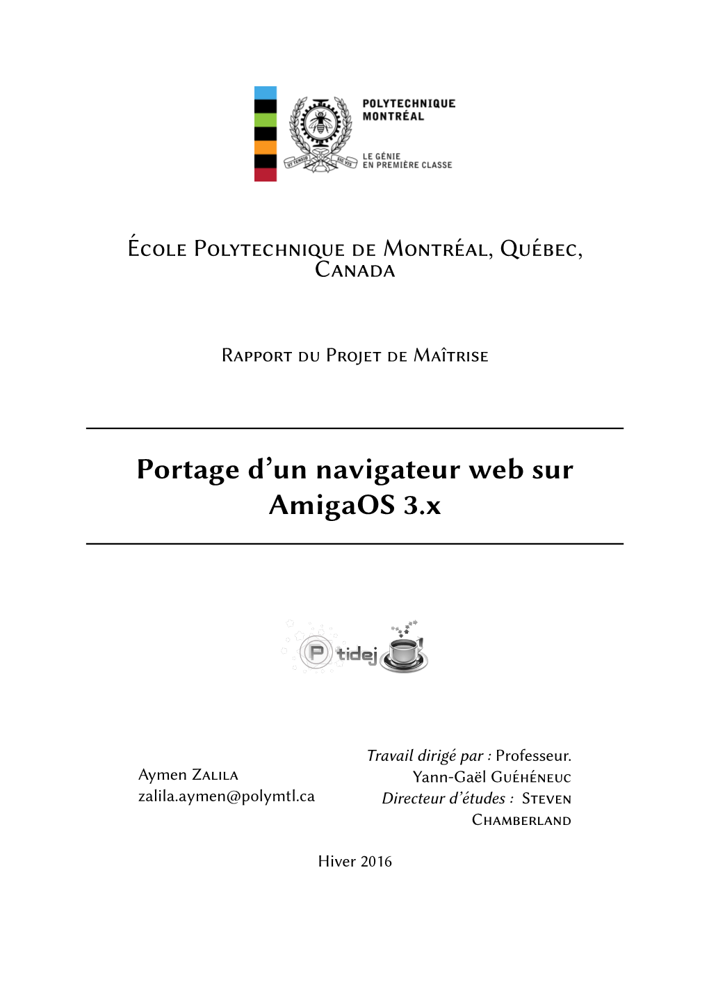 Portage D'un Navigateur Web Sur Amigaos