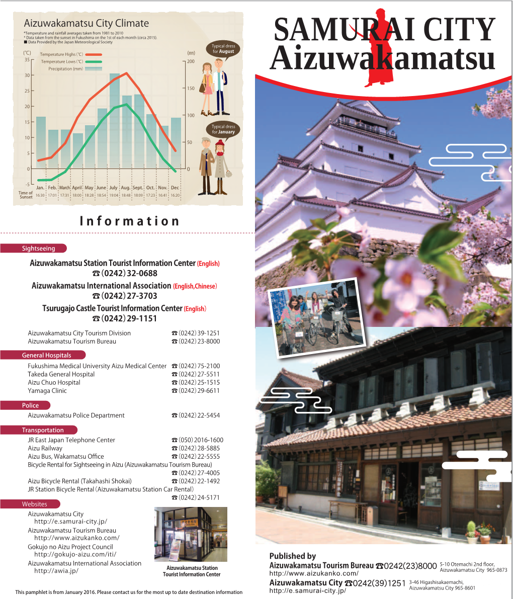 Samurai City Aizuwakamatsu