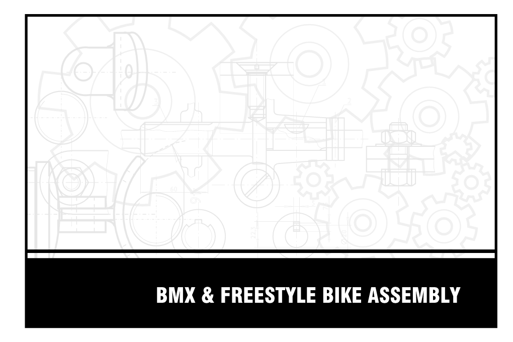 Bmx & Freestyle Bike Assembly