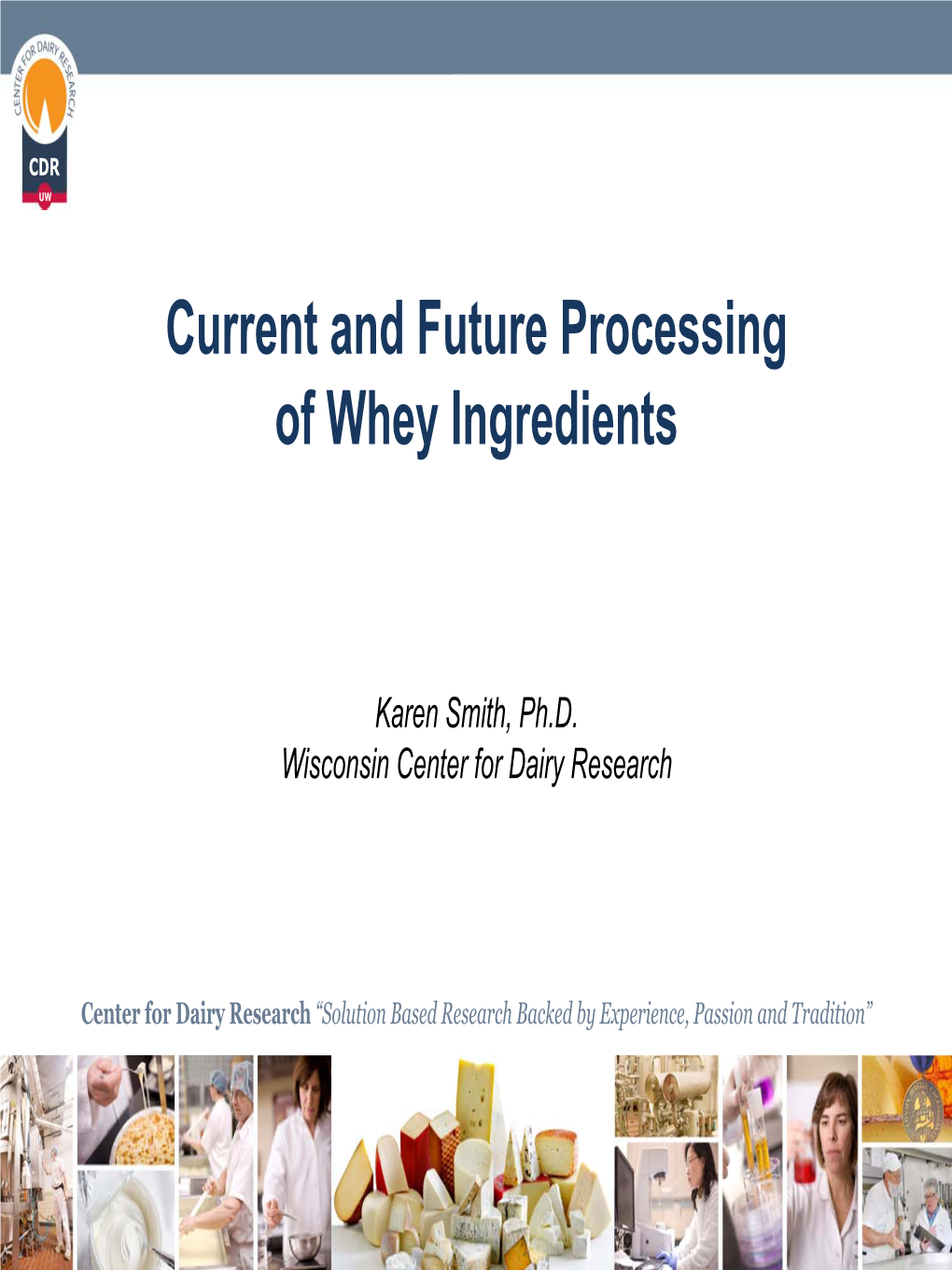 Current and Future Processing of Whey Ingredients