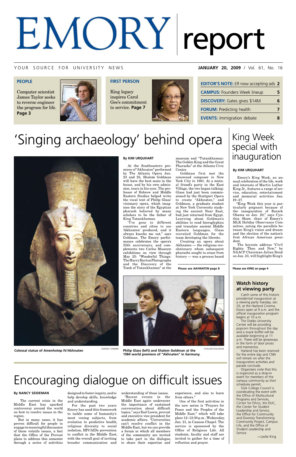 Singing Archaeology’ Behind Opera Special With