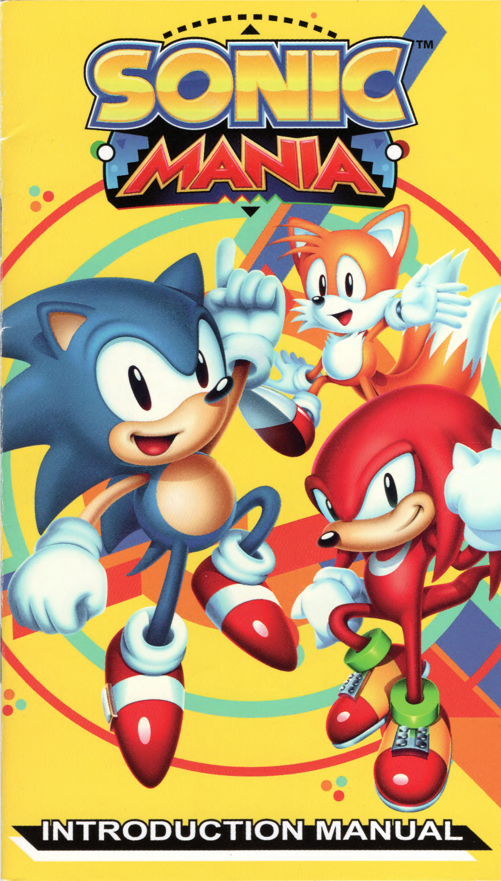 Sonic Mania Introduction Manual (Seperate Paged Version)