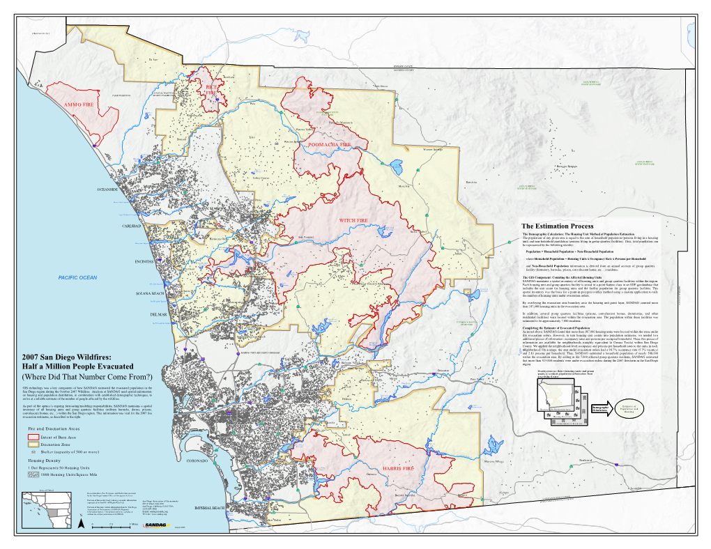2007 San Diego Wildfires: Half a Million People Evacuated