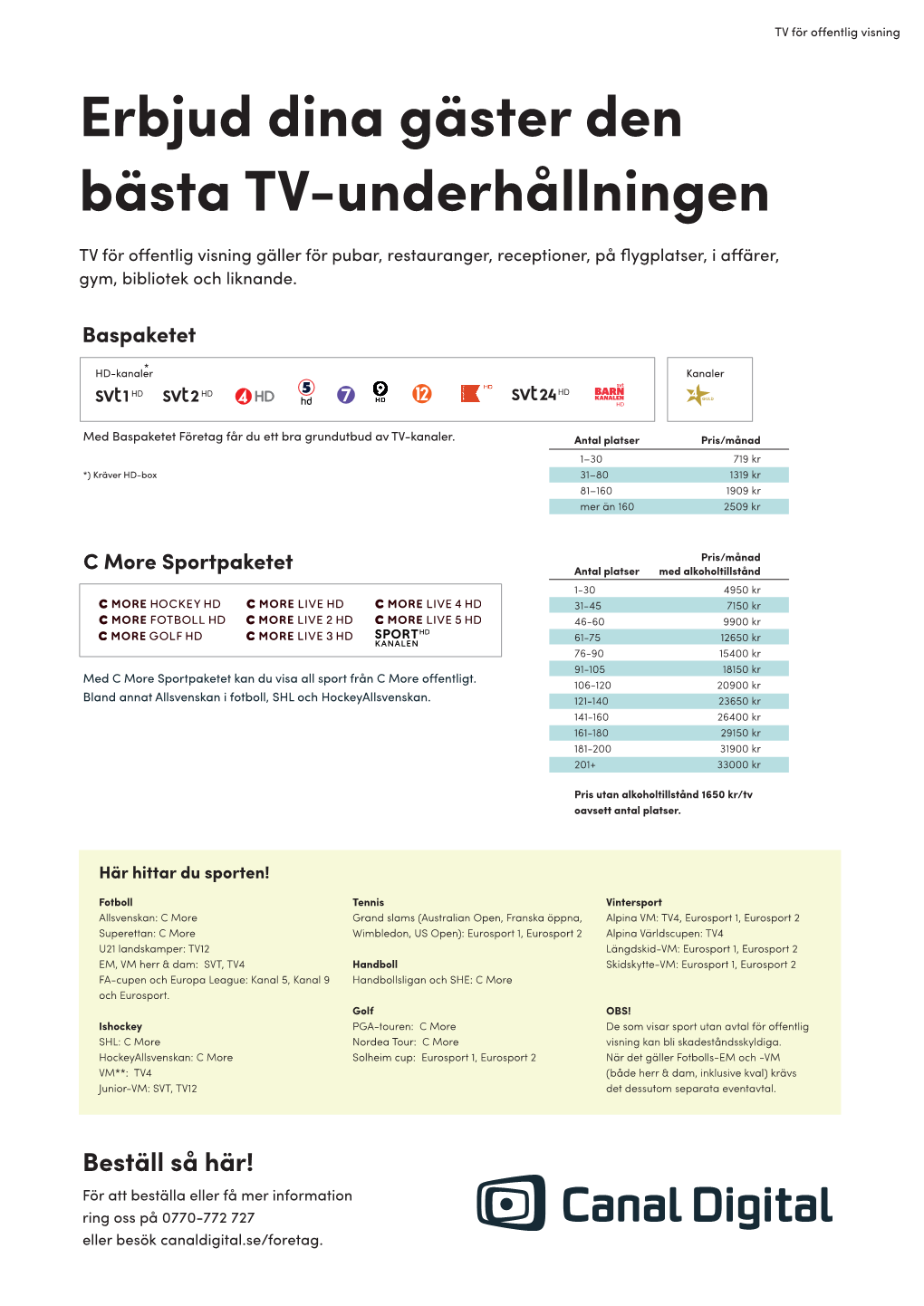 Erbjud Dina Gäster Den Bästa TV-Underhållningen