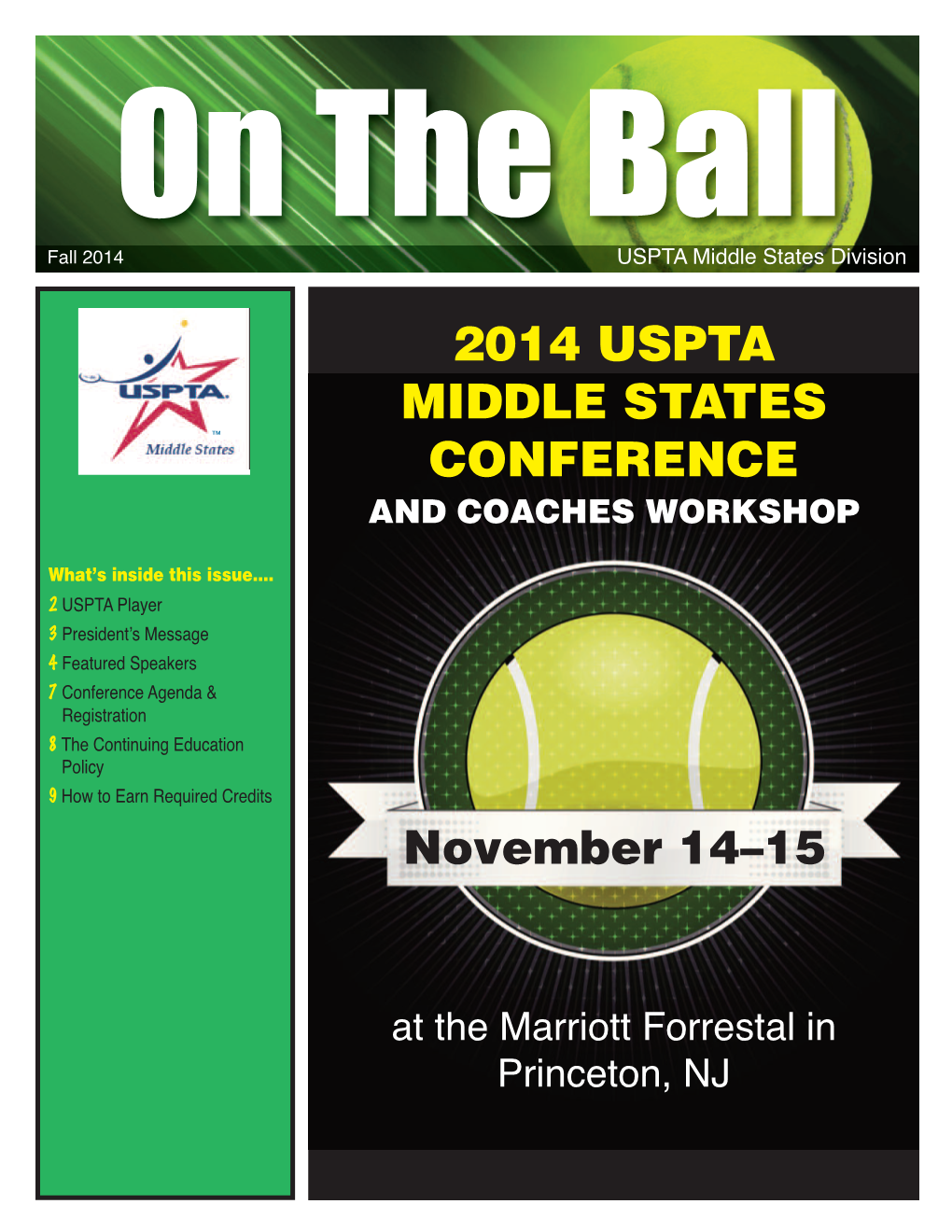 2014 USPTA Middle States Conference