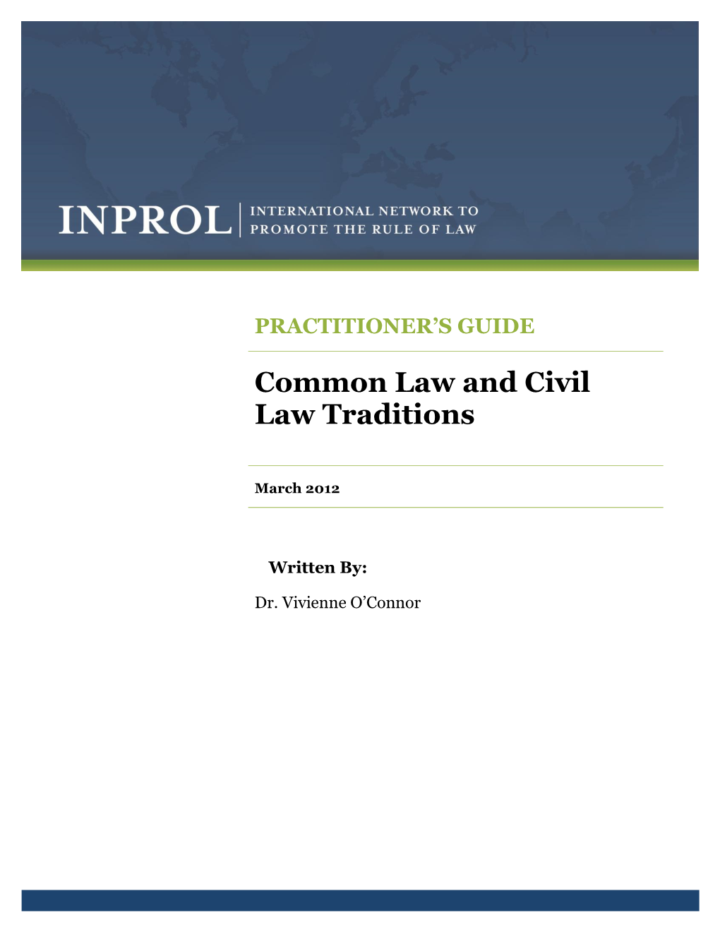 Common Law Civil Law VOC
