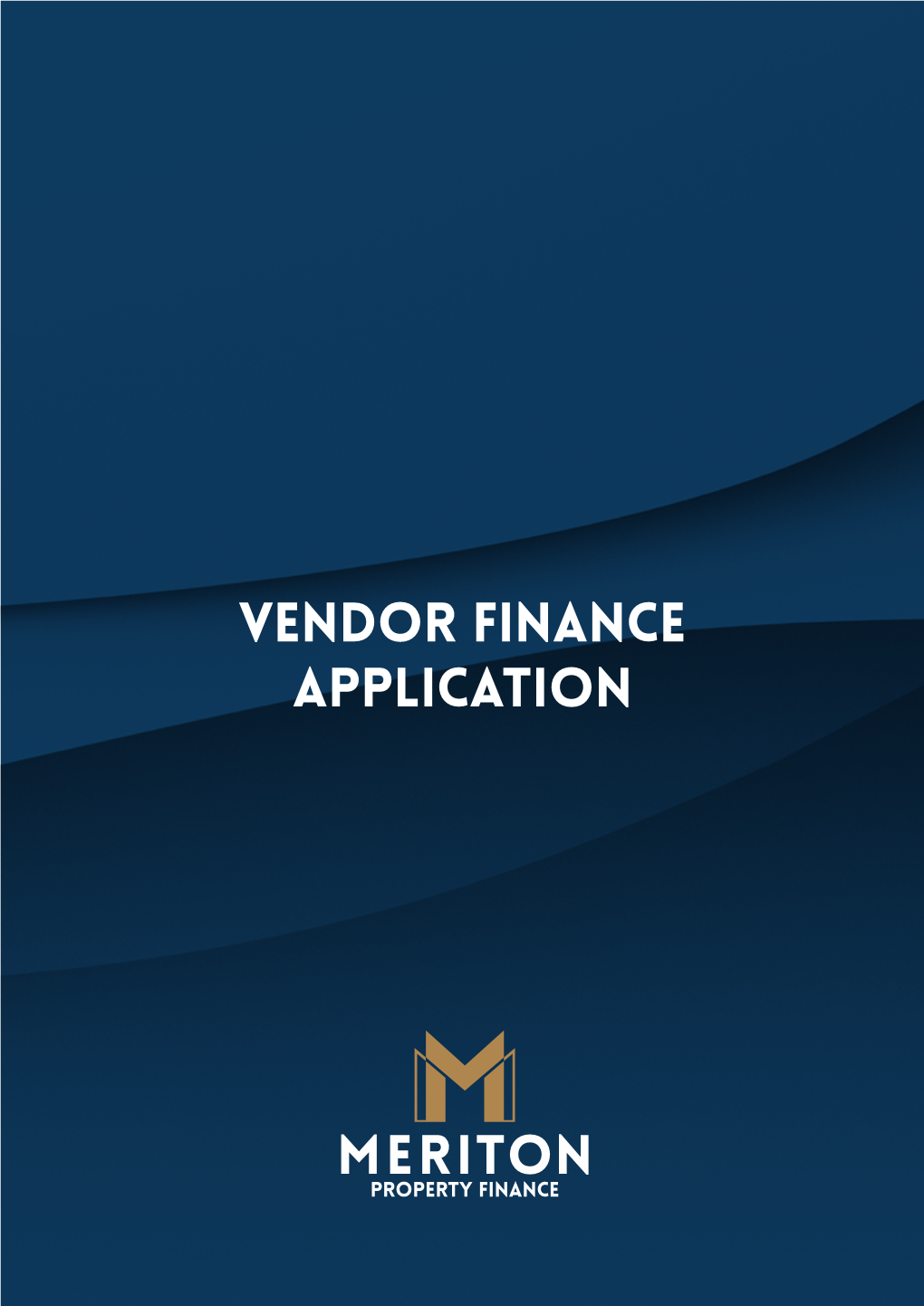 Vendor Finance Application This Page Is Intentionally Left Blank