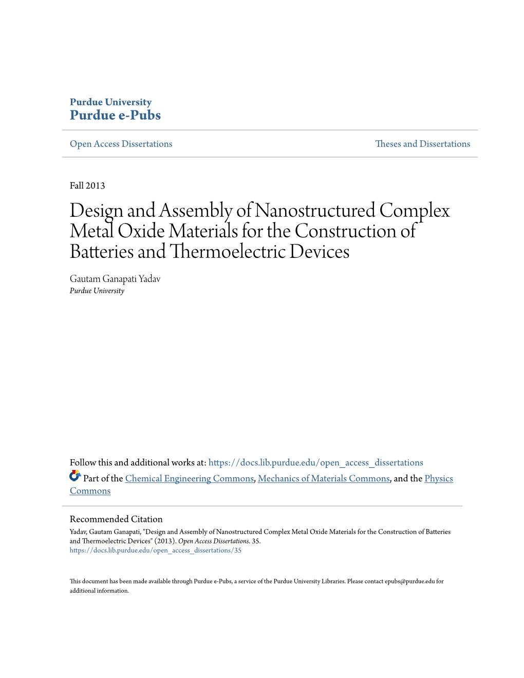 Design and Assembly of Nanostructured Complex Metal