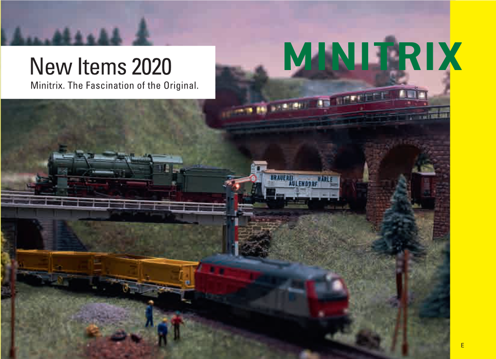 New Items 2020 Minitrix