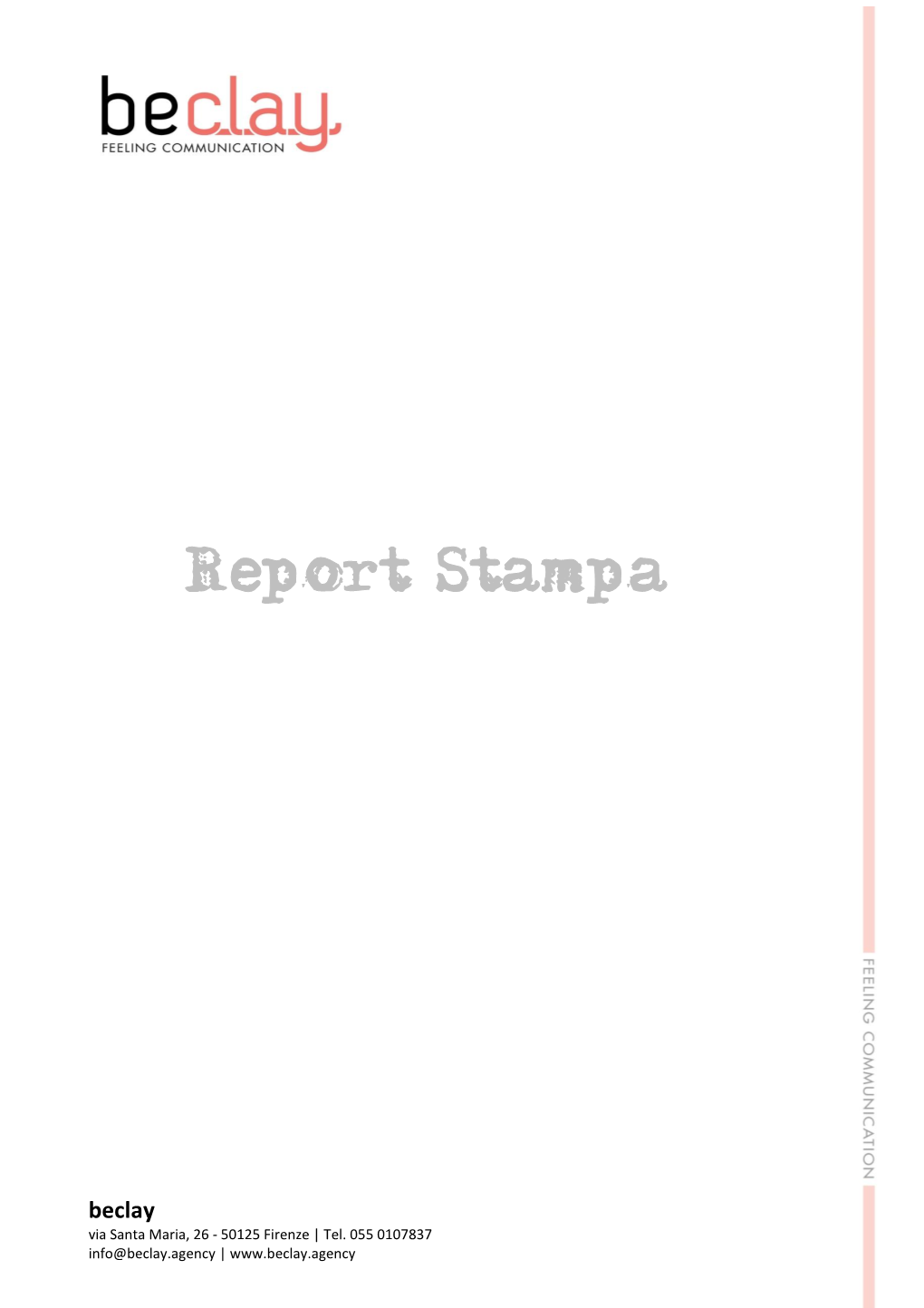Report Stampa Premio Andrea Fortunato 2019
