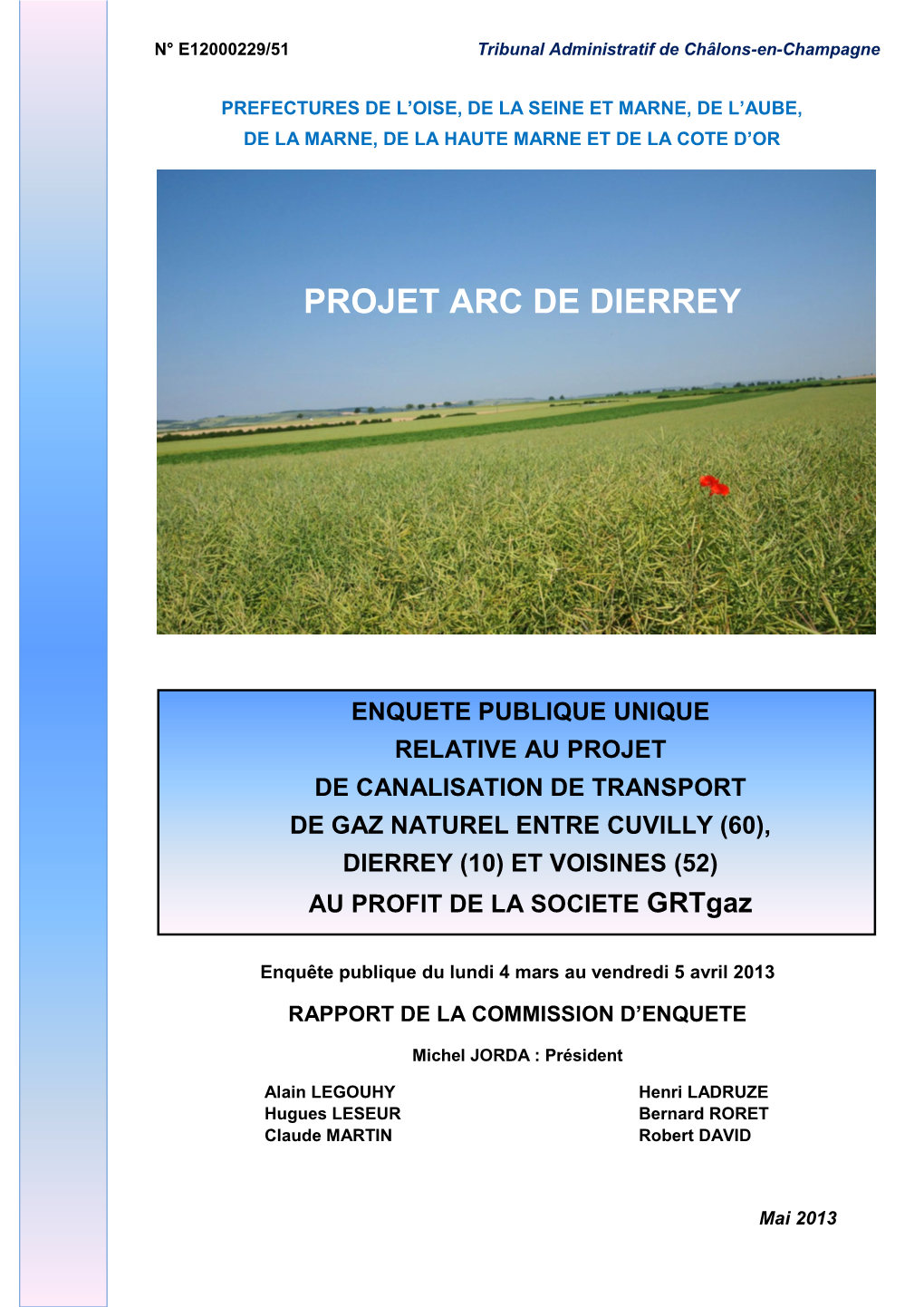 Projet Arc De Dierrey