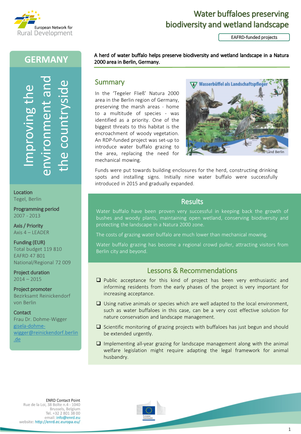 Improving the Environm Ent and the Countryside