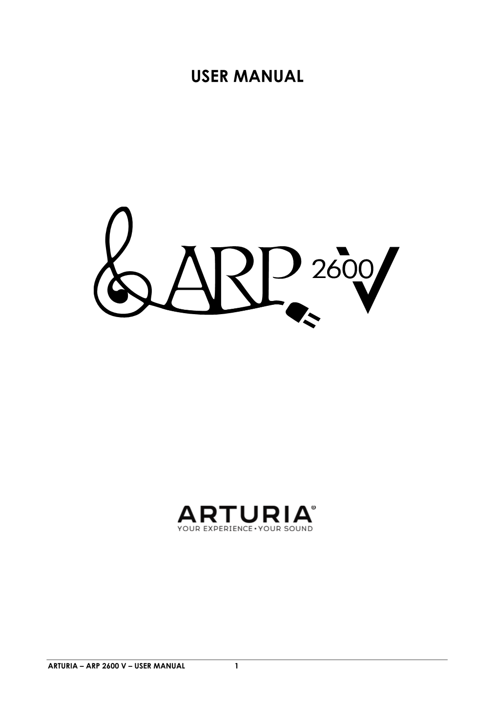 User Manual ARP 2600 V