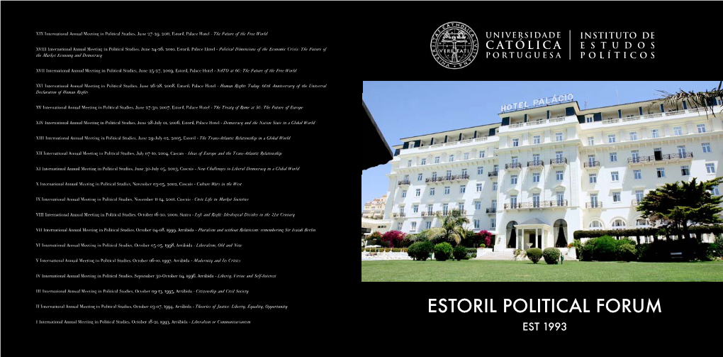 Estoril Political Forum