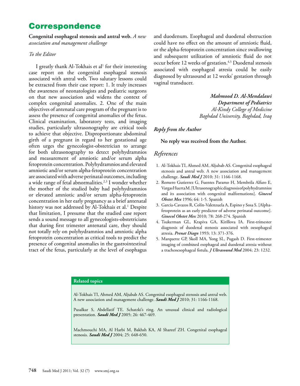 Congenital Esophageal Stenosis and Antral Web. a New Association and Management Challenge