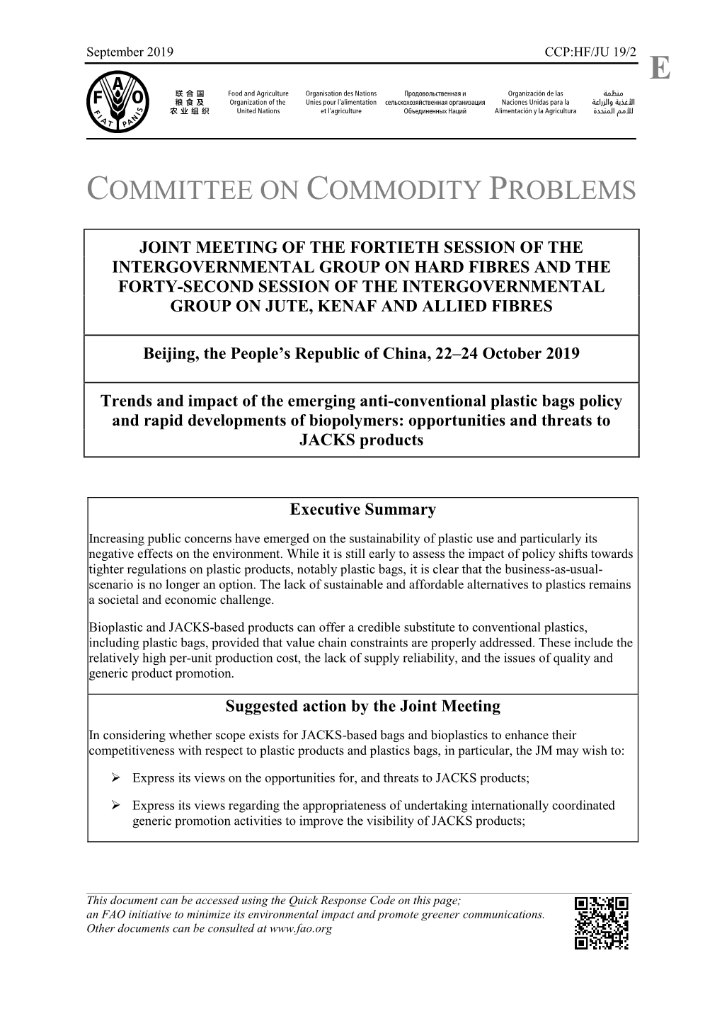 Committee on Commodity Problems