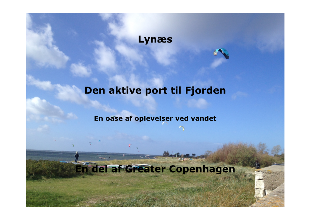 Lynæs Den Aktive Port Til Fjorden En Del Af Greater Copenhagen