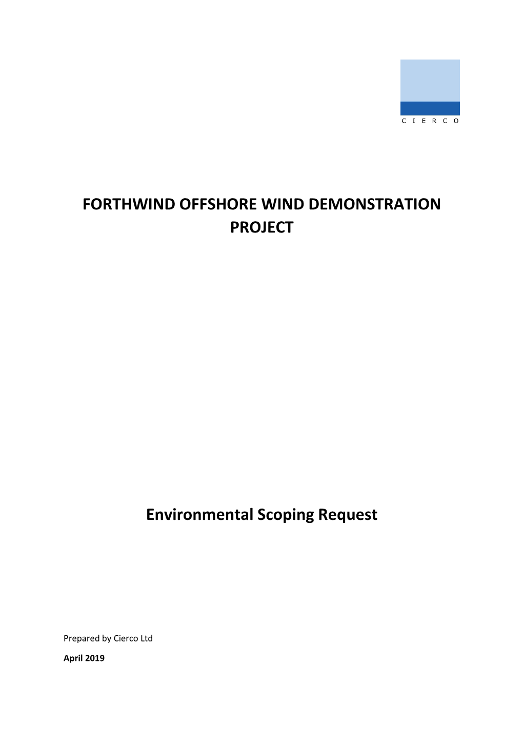 Forthwind Offshore Wind Demonstration Project