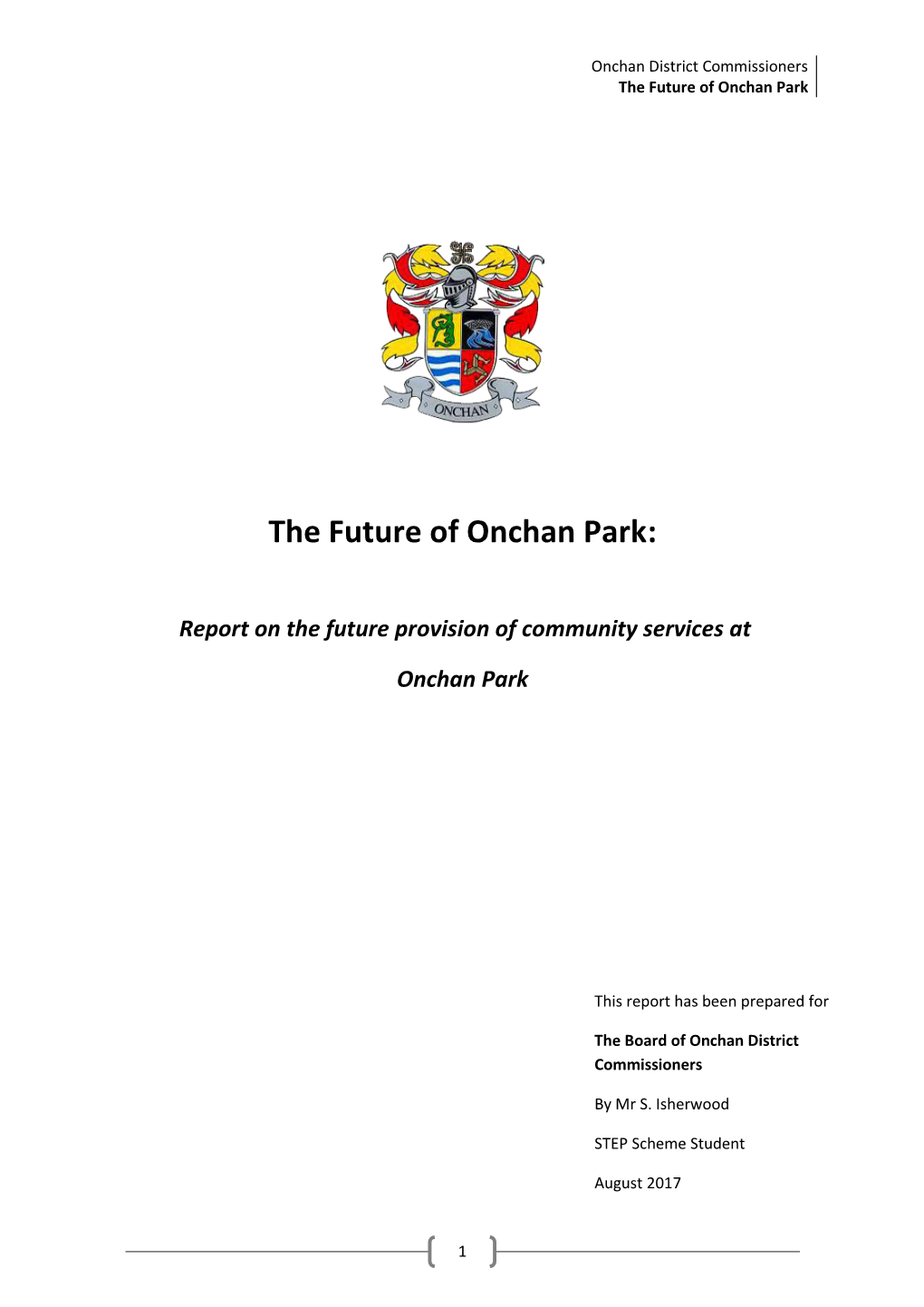 The Future of Onchan Park