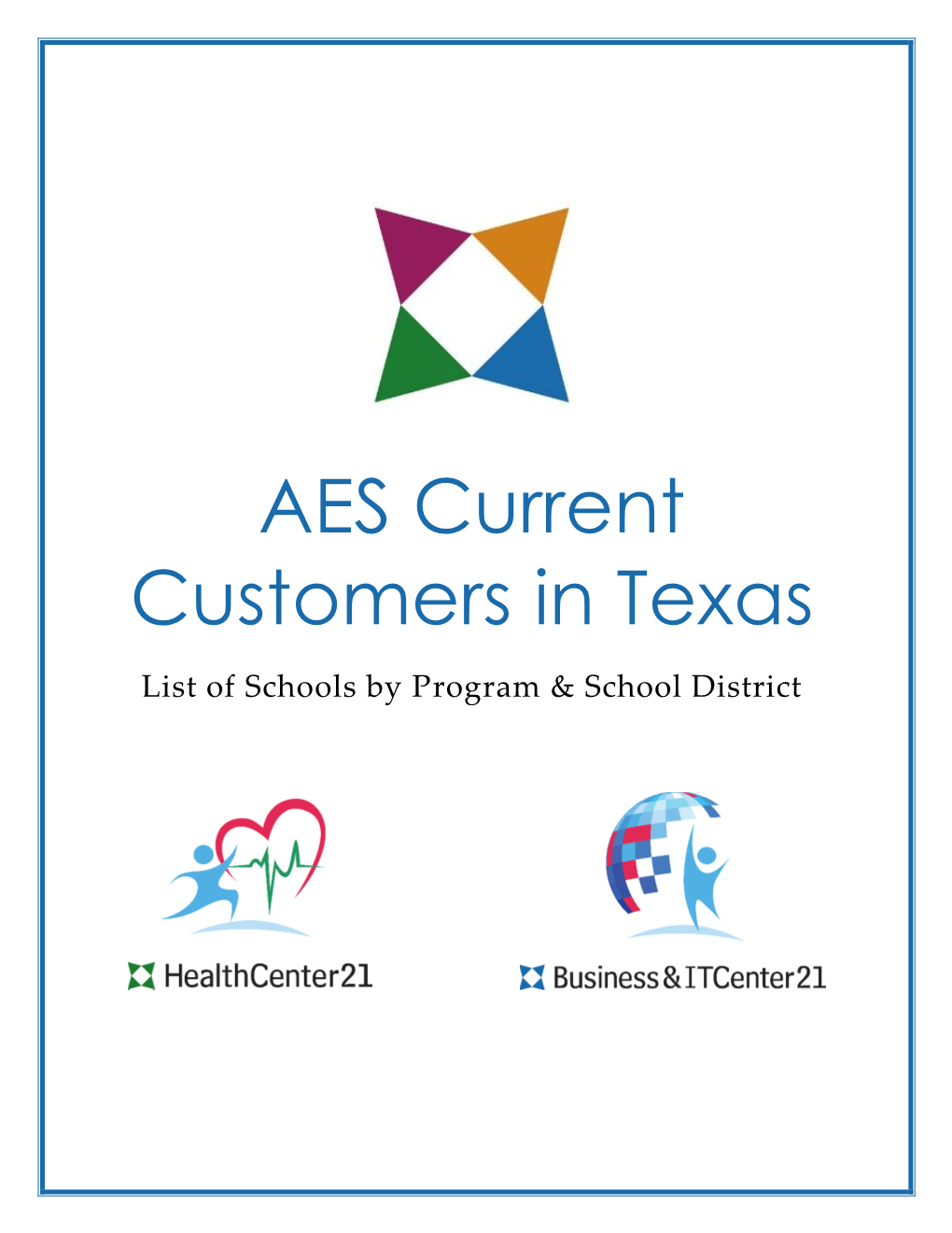 AES Current Customers in Texas