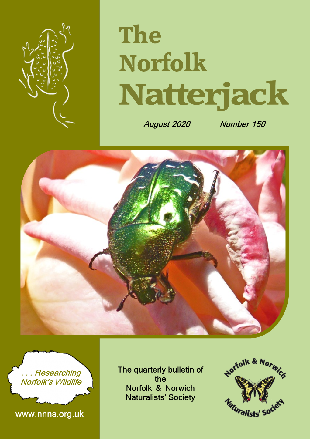 Natterjack Norfolk & Norwich Naturalists’ Society Founded 1869 Reg