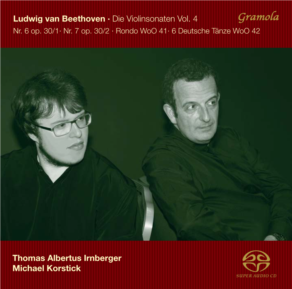 99053 Irnberger Beethoven 4 Booklet.Indd