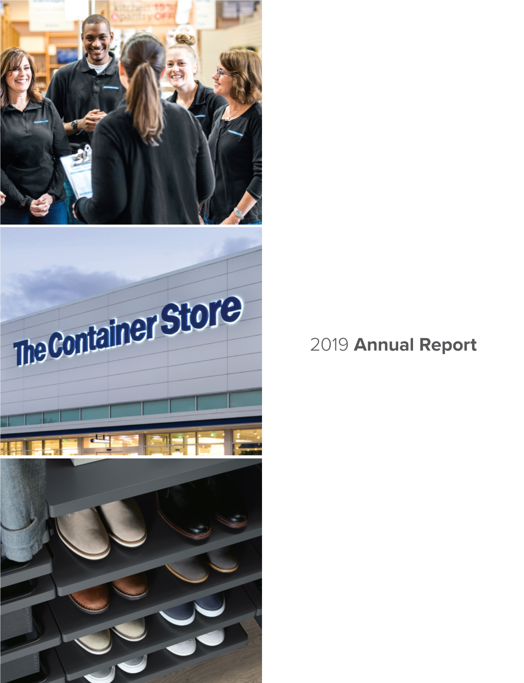 The Container Store’S Accomplishments in Fiscal 2019 and Assess Our Strategic Priorities for Fiscal 2020, It Is Striking How Much Has Changed in Just a Few Months