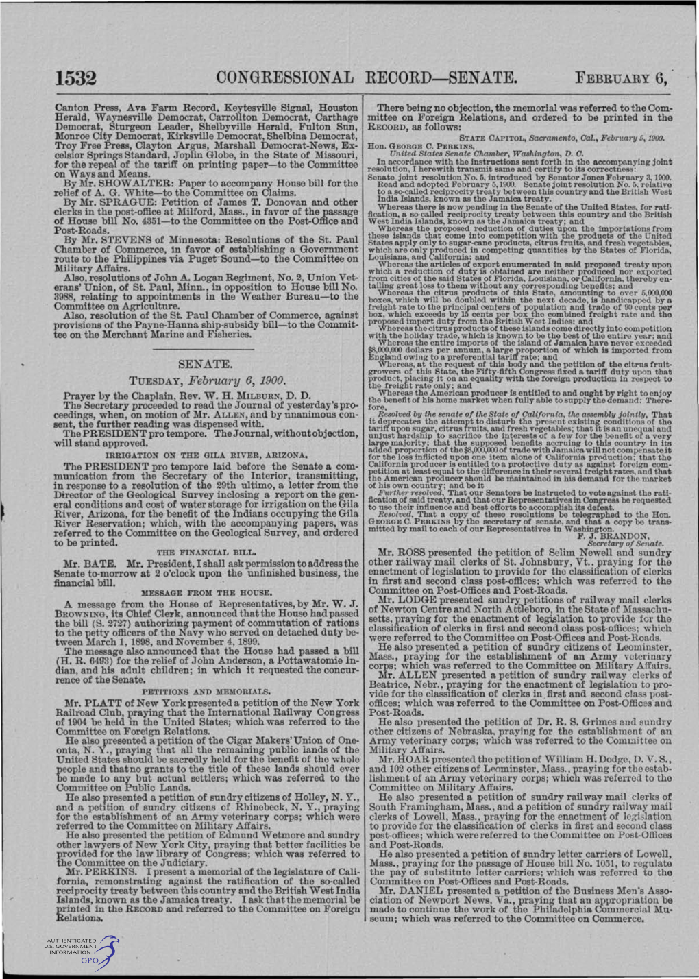 Congressional Record-Senate