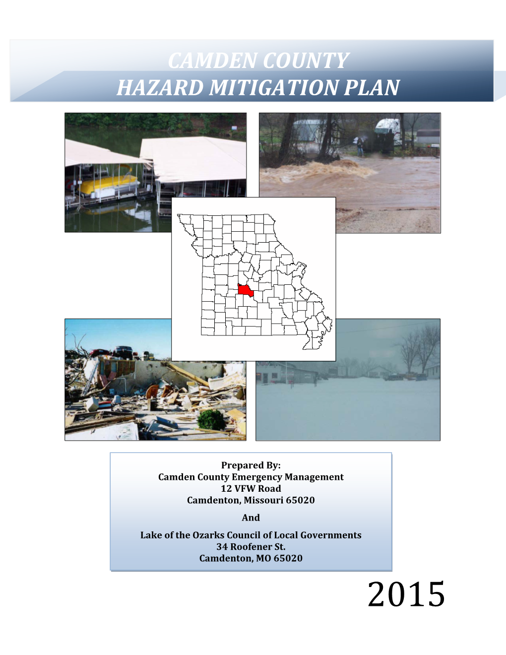 Camden County Hazard Mitigation Plan