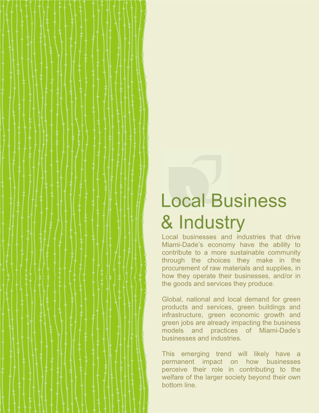 Local Business & Industry