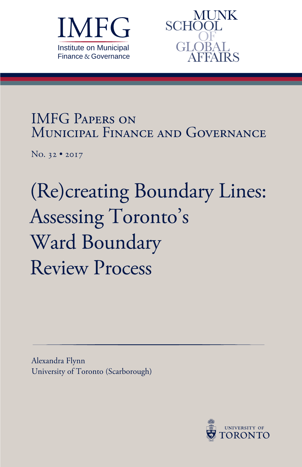 Assessing Toronto's Ward Boundary Review Process