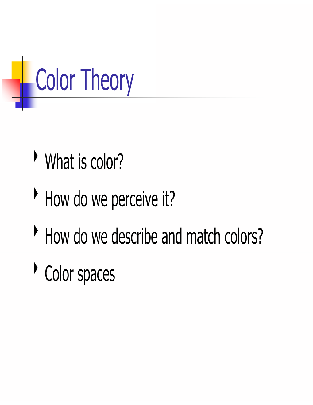 Color Theory