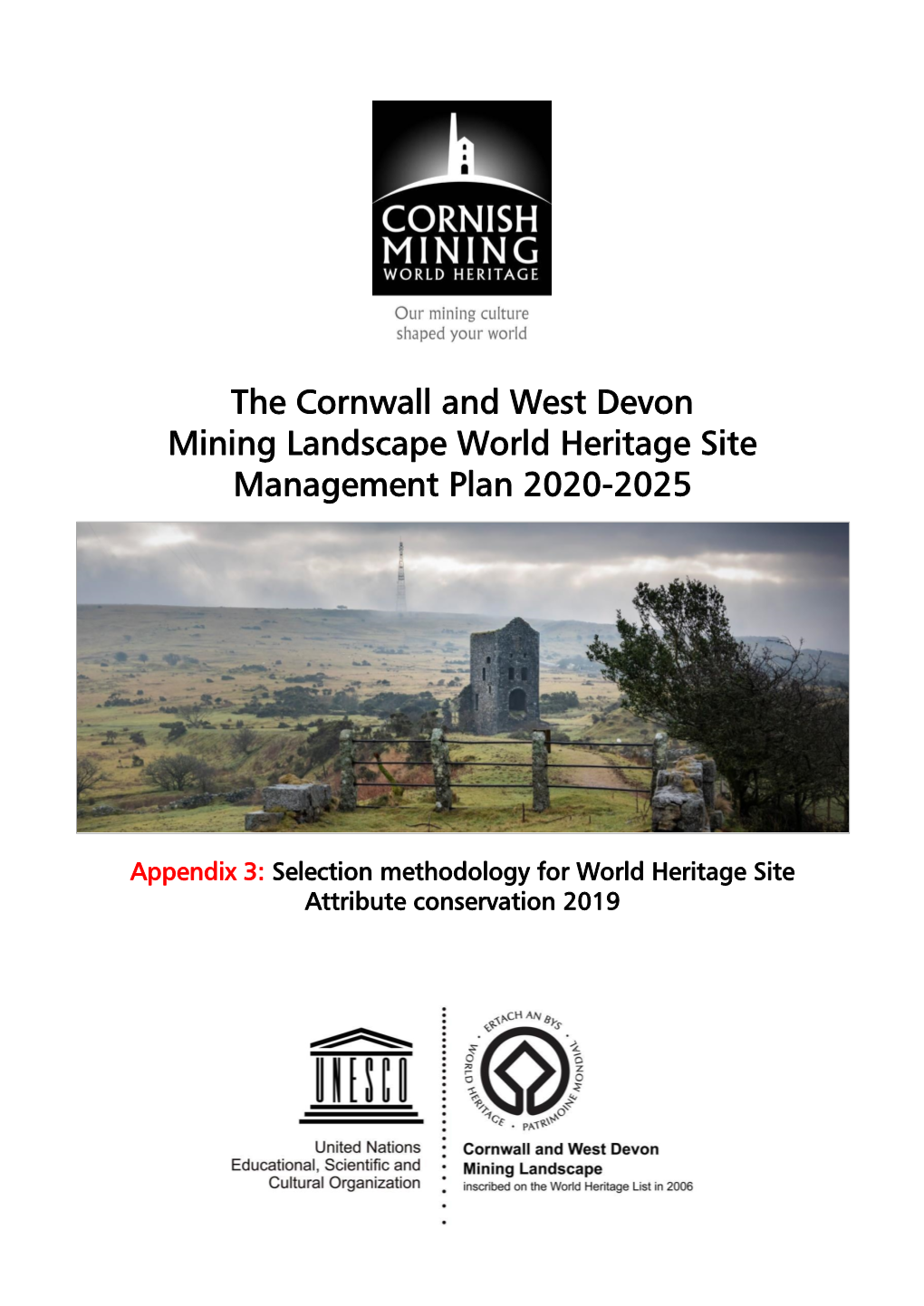 Selection Methodology for World Heritage Site Attribute Conservation 2019