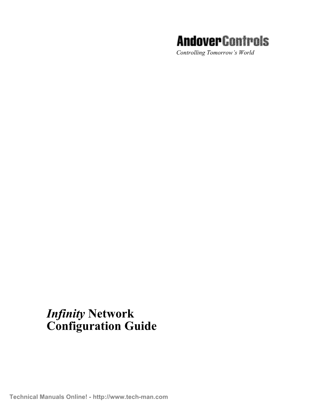 Infinity Network Configuration Guide