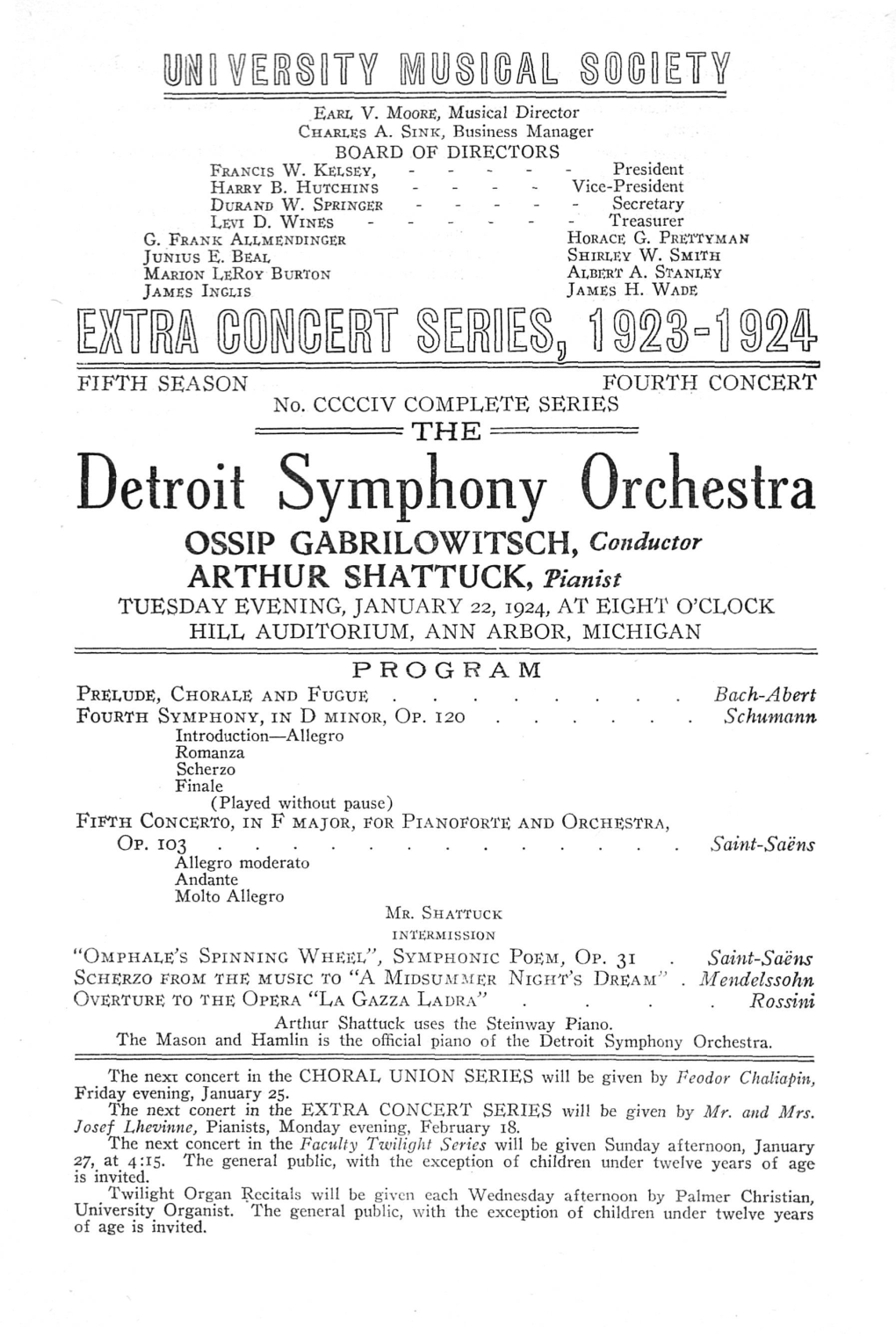 Detroit Symphony Orchestra