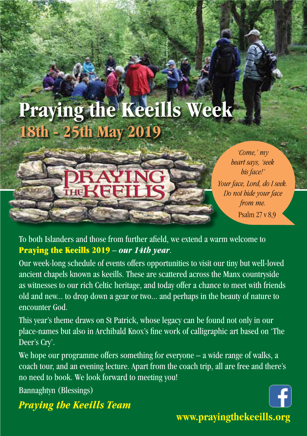 2019 Praying the Keeills Programme