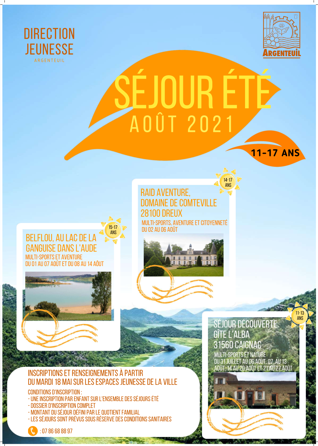 Séjours D'été Août 2021